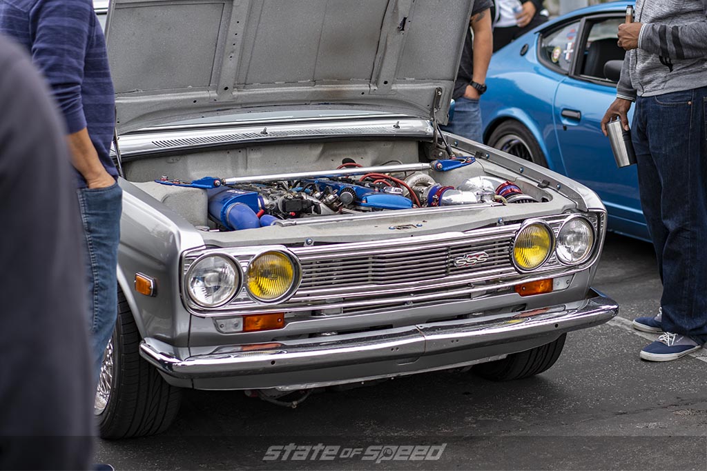Highly Modified Nissan KA-Series Engine in a Nissan Bluebird