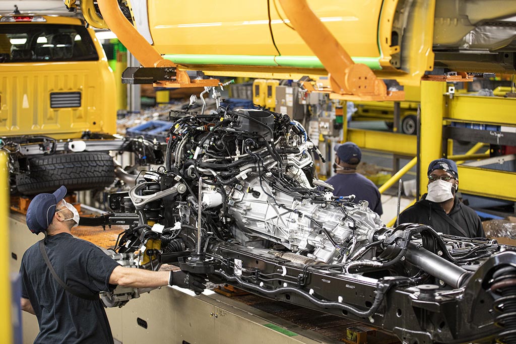 Production of the all-new 2021 Ford Bronco is underway at the Michigan Assembly Plant; the two-door and first ever four-door models are now on their way to Ford dealerships across America
