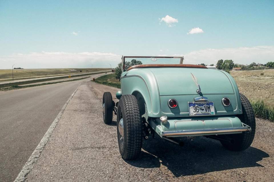 Radial Ply Tires on <a href="https://www.stateofspeed.com/2019/01/21/driving-miss-astor/" target="_blank" rel="noopener noreferrer"><span style="text-decoration: underline;">Henry Astor’s 1932 Ford Roadster</span></a>
<br/>
Photo Credit: Tony Thacker