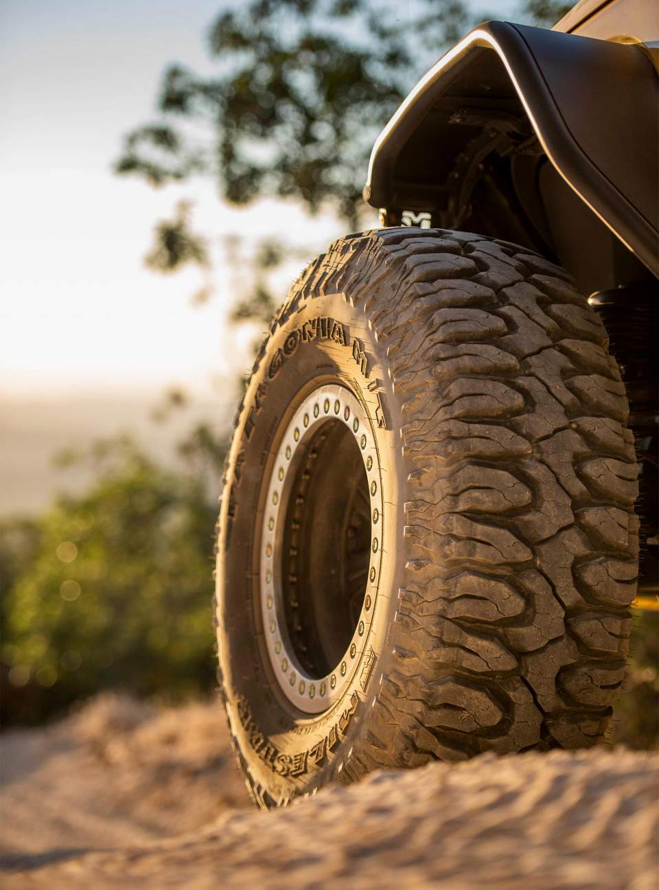 <a href="https://www.milestartires.com/light-truck-tires/patagonia-mt/" target="_blank" rel="noopener noreferrer"><span style="text-decoration: underline;">Milestar Patagonia M/T</span></a> Radial Ply tires on a Jeep Wrangler JK